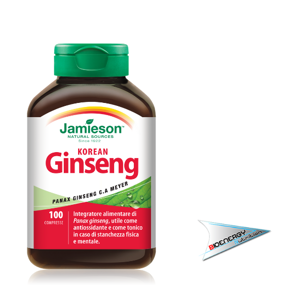 Jamieson - KOREAN GINSENG (Conf. 100 cps) - 